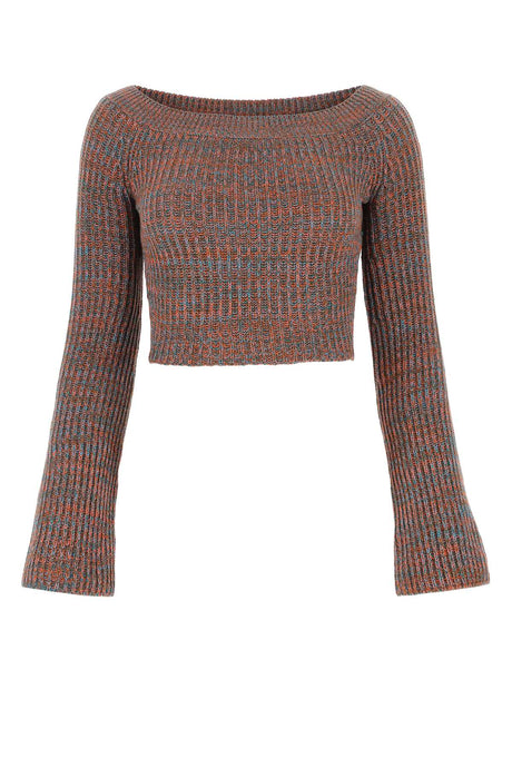 CHLOE Multicolor Cashmere Blend Sweater