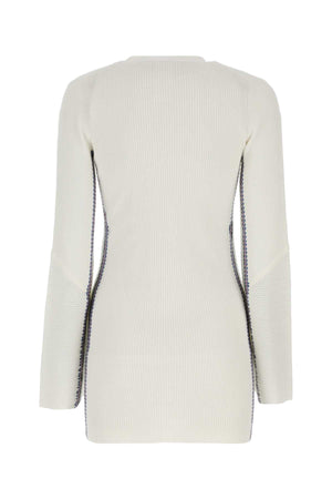 CHLOE Ivory Wool Cardigan for Women