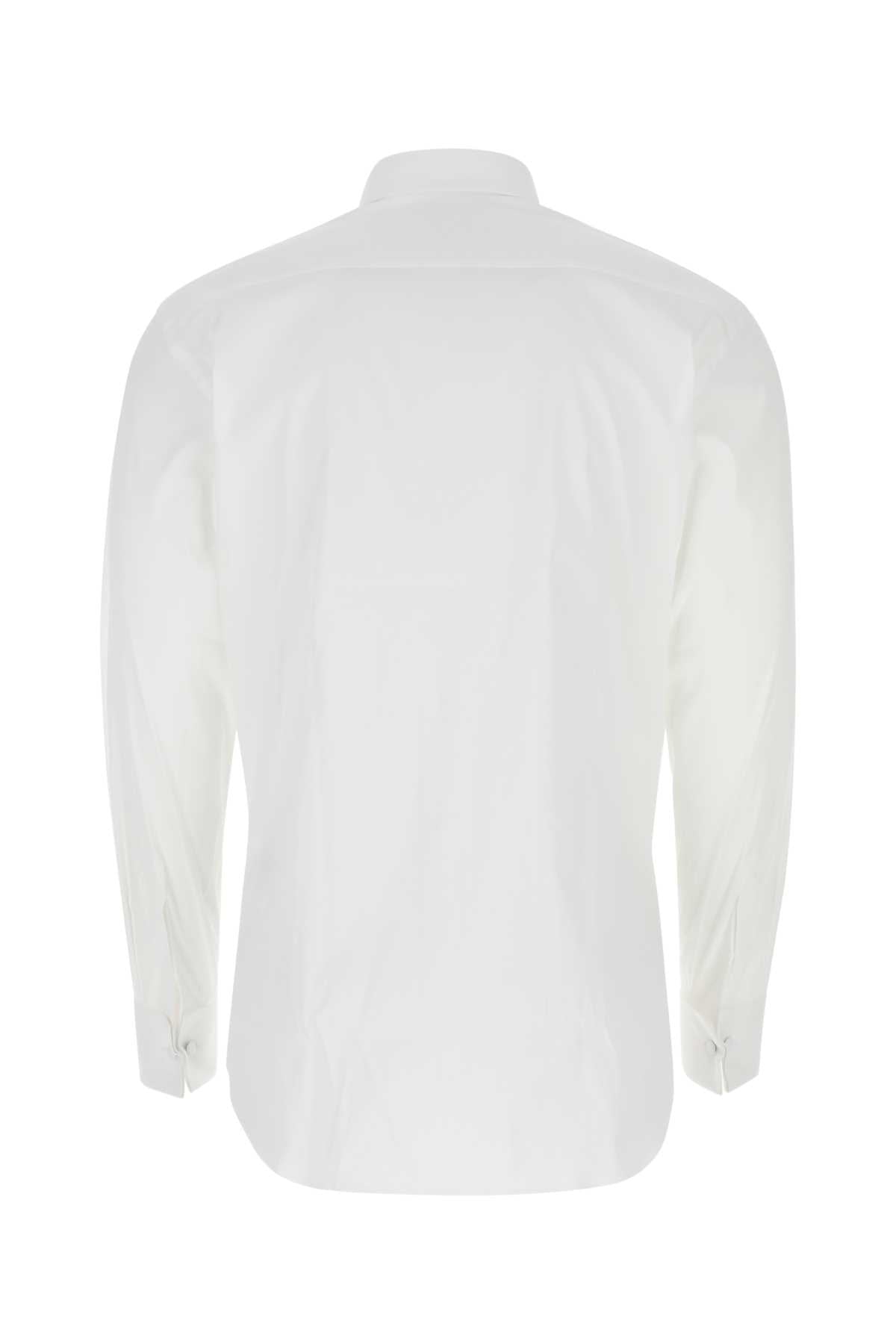 PRADA Stretch Poplin Shirt for Men