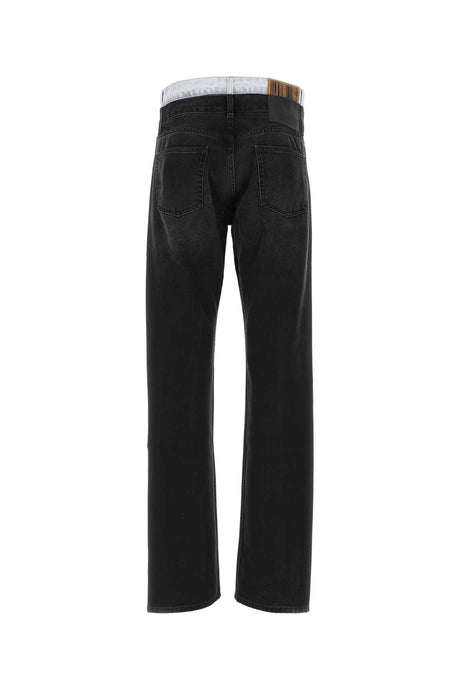 VTMNTS Classic Men's Black Denim Jeans