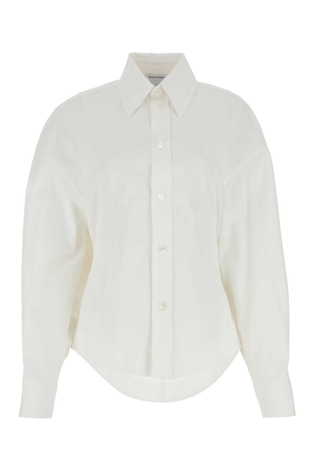 BOTTEGA VENETA Elevated Cotton Blend Shirt for Women - Spring 2024 Collection