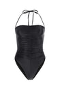 SAINT LAURENT Black Stretch Nylon Swimsuit