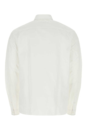 PRADA Classic White Poplin Shirt