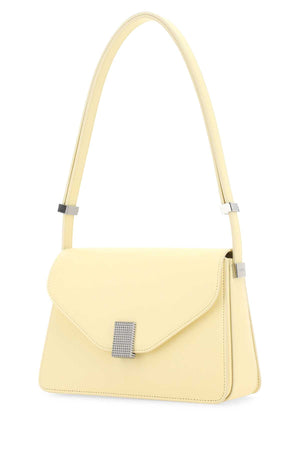 LANVIN Mini Leather Concerto Shoulder Handbag - Pastel Yellow