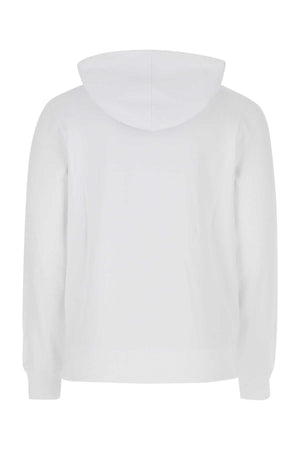 LANVIN Classic White Cotton Sweatshirt