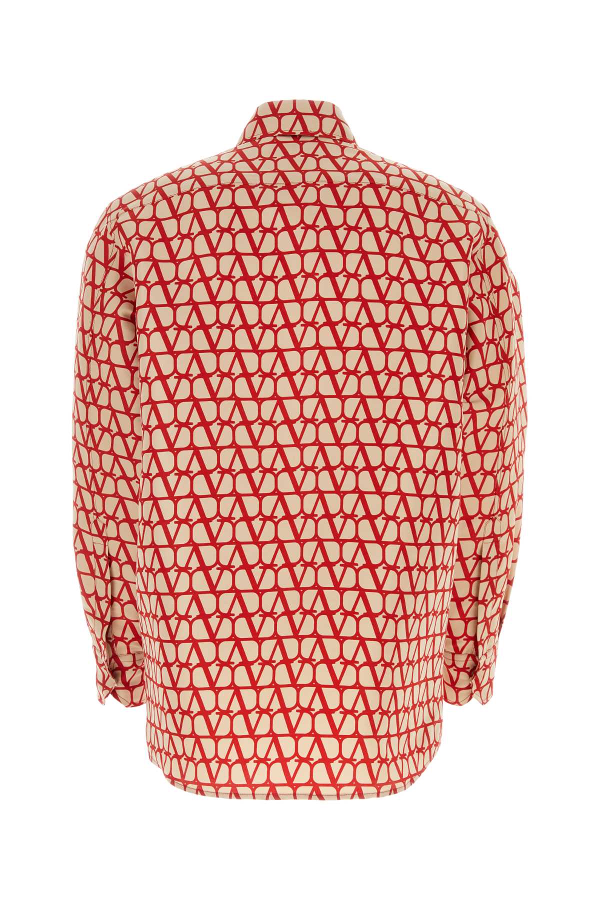 VALENTINO GARAVANI Oversize Silk Printed Shirt