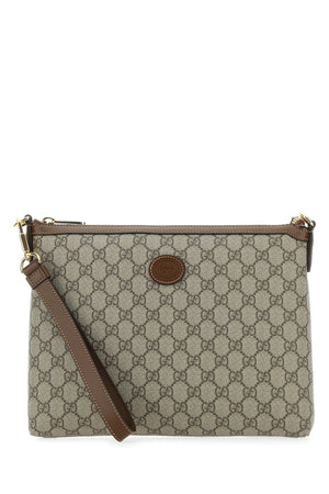 GUCCI Mini GG Supreme Fabric Crossbody Handbag