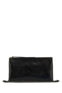 JIL SANDER Elegant Black Leather Medium Clutch - 43x23x10 cm