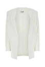 JIL SANDER Chic White Viscose Blazer