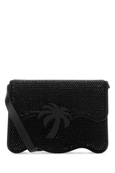 PALM ANGELS Mini Embellished Suede Crossbody Handbag - Perfect for Palm Beach