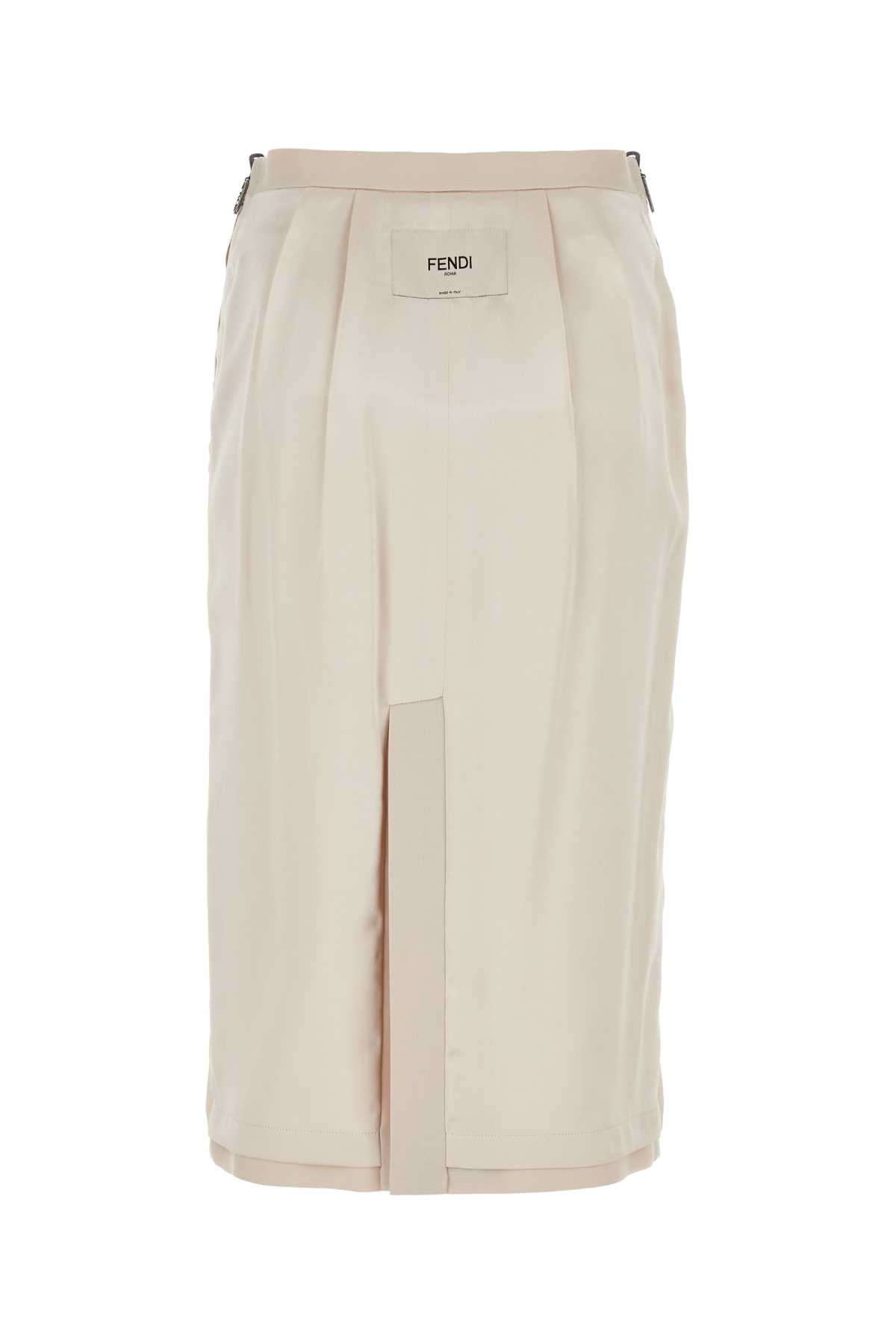 FENDI Elegant Mini Satin Skirt