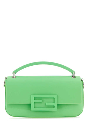 FENDI Pastel Green Leather Mini Baguette Phone Case