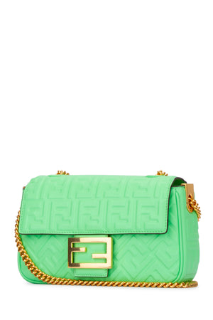 FENDI Mini Crossbody Bag in Edamame Green