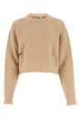 FENDI Reversible Beige Wool Blend Sweater