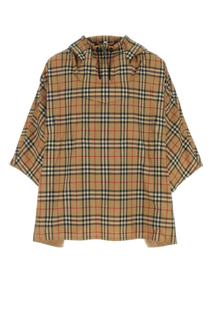 BURBERRY Checked Unisex Poncho