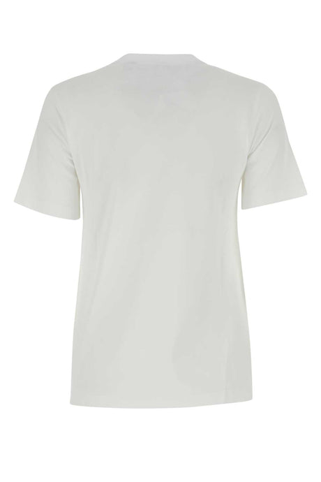 BURBERRY Classic Cotton T-Shirt for Women - Timeless White Essential