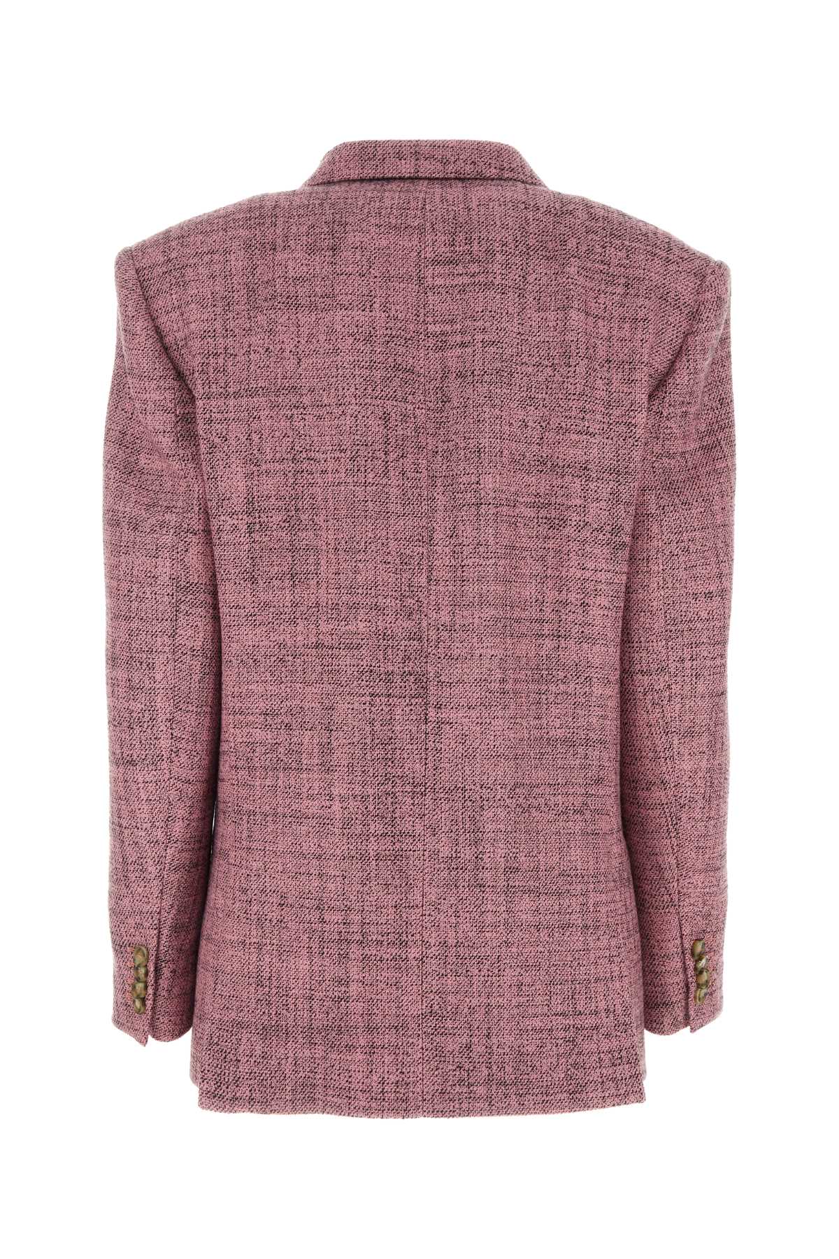 STELLA McCARTNEY Tailored Pink Tweed Blazer