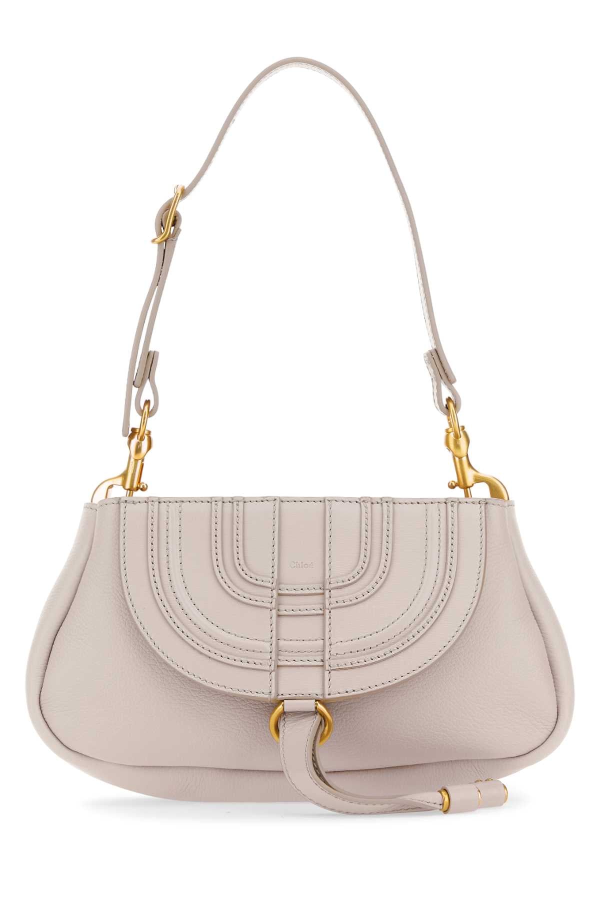 CHLOE Mini Light Pink Leather Clutch