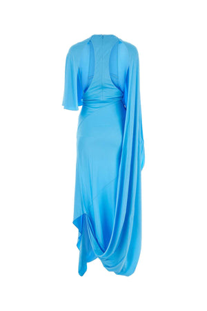 STELLA McCARTNEY Light Blue Long Dress for Women