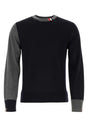 THOM BROWNE Two-Tone Wool Blend Sweater - Perfect for Winter 2024