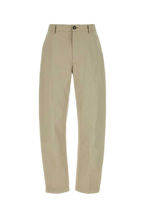 BOTTEGA VENETA Wide-Leg Twill Pants for Women - 23S Collection