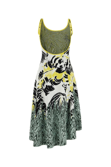 BOTTEGA VENETA Embroidered Jacquard Dress