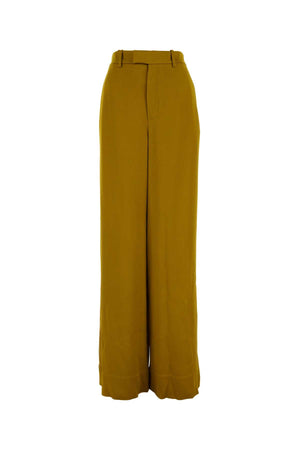 SAINT LAURENT Chic Satin Wide-Leg Pants for Women