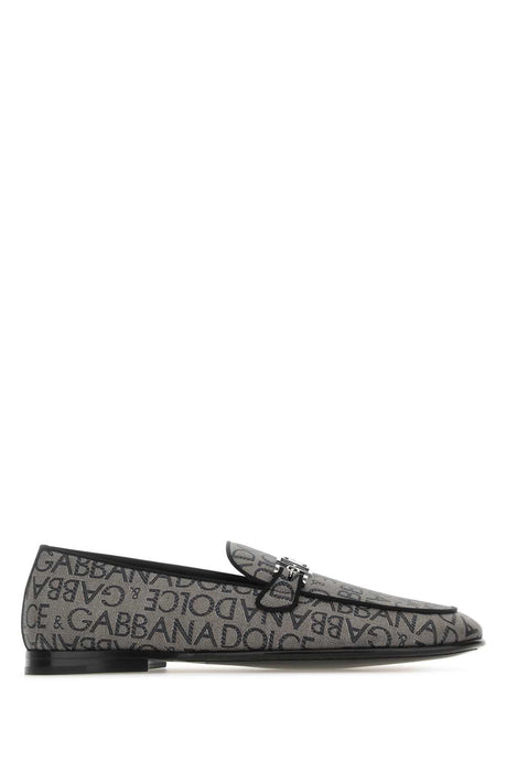 DOLCE & GABBANA Printed Jacquard Loafers for the Modern Man