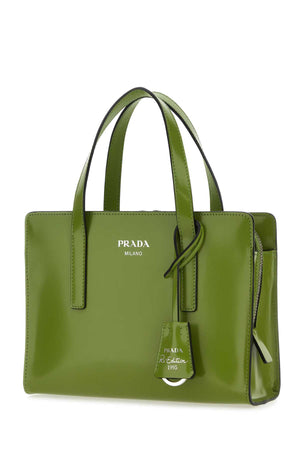 PRADA Mini Green Leather Handbag - Re-Edition 1995