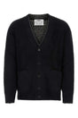 MISSONI Men's Stylish Black Nylon Blend Cardigan