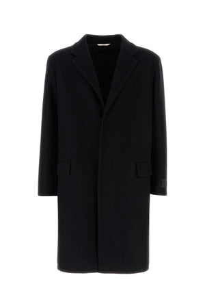 VALENTINO GARAVANI Oversized Black Wool Blend Jacket for Men