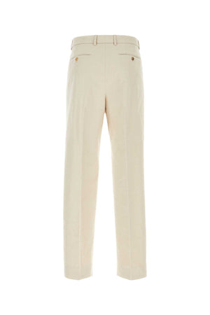 GUCCI Cotton Sand Pants for Men - Stylish and Versatile