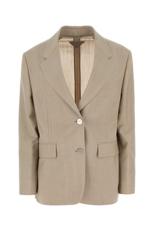 PRADA Chic Wool Blend Blazer for Women