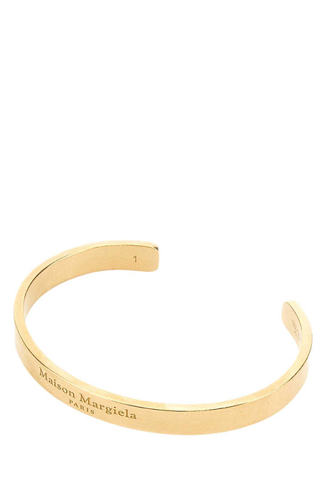 MAISON MARGIELA Elegant Gold 925 Silver Bracelet - 5.5 cm Diameter