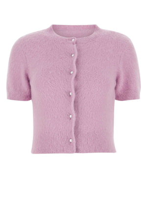 MAISON MARGIELA Lilac Angora Blend Cardigan