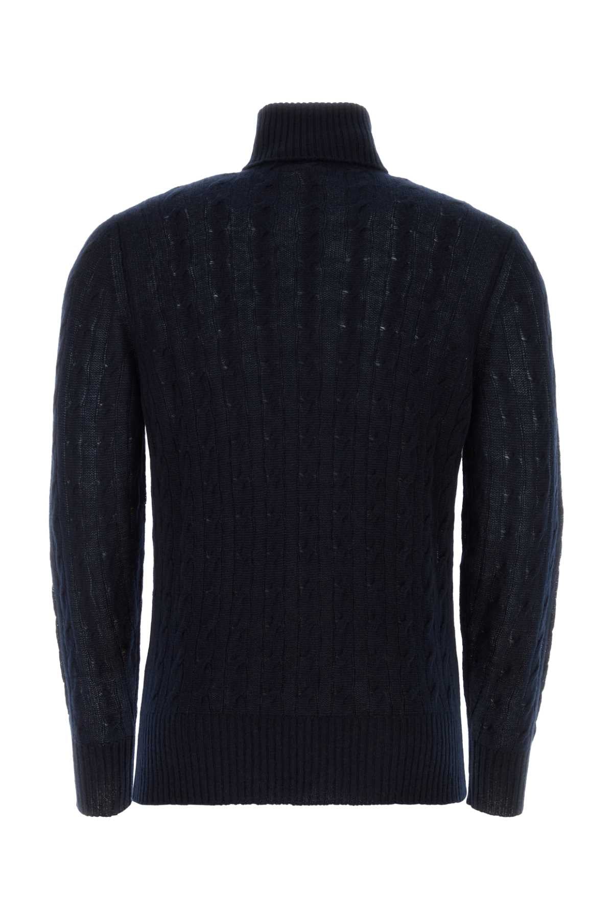 ETRO Cashmere Sweater in Midnight Blue