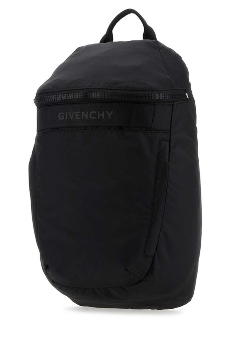 GIVENCHY G-Trek Mini Backpack - Sleek Black Nylon Design