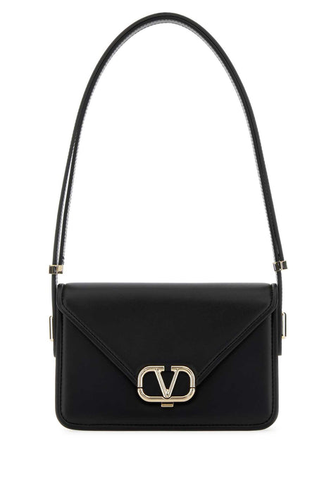 VALENTINO GARAVANI Mini Crossbody Handbag in Black Leather