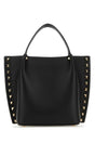 VALENTINO GARAVANI Mini Black Leather Rockstud Handbag