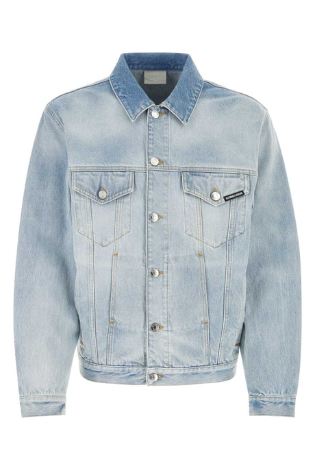 VTMNTS Light Blue Denim Paris Jacket for Men