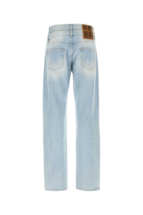 VTMNTS Light Blue Denim Jeans for Men