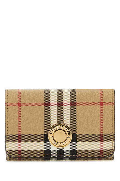 BURBERRY Mini Printed Canvas Wallet