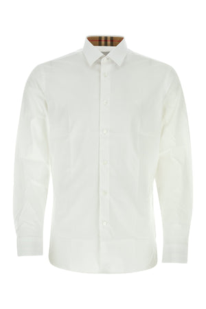 BURBERRY Classic Stretch Poplin Shirt for Men