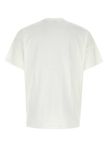 BURBERRY Essential White Cotton T-Shirt for Men