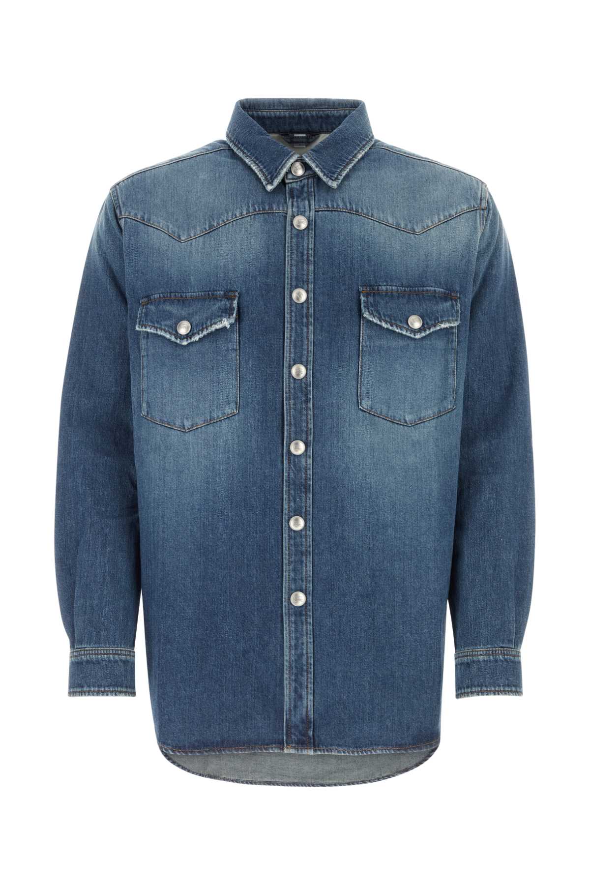 BURBERRY Classic Denim Shirt for Men