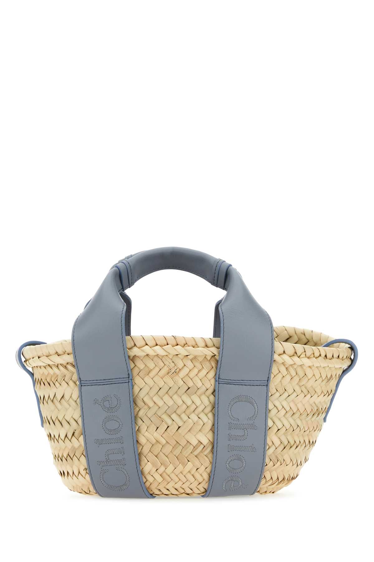 CHLOE Mini Raffia Handbag