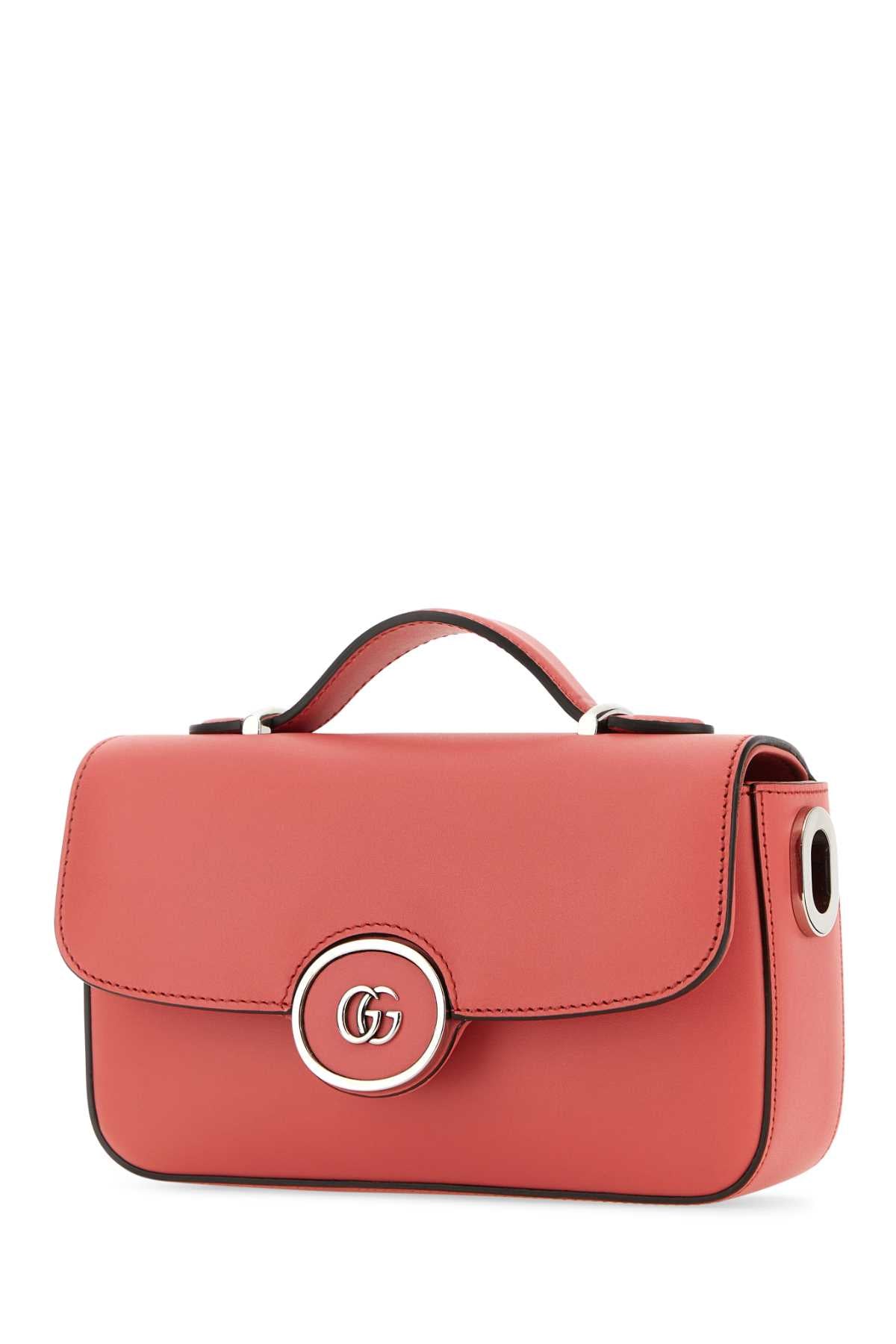 GUCCI Mini Leather Handbag - Deep Pink