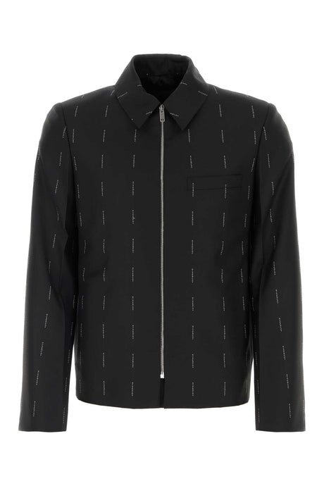 GIVENCHY Embroidered Twill Blazer for Men