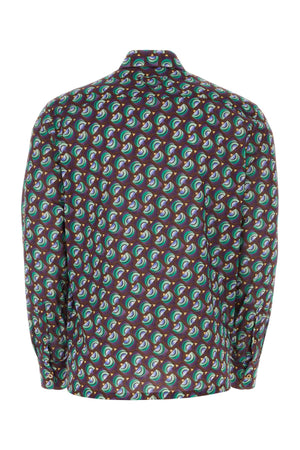 PRADA Men's Printed Cotton Shirt - Perfect for 2024