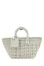 BALENCIAGA Mini Raffia Bistro XS Handbag